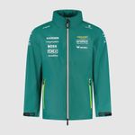 Aston Martin F1 Team Official Waterproof Rain Jacket Coat Unisex Green 2025