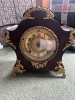 Beautiful And Rare Antique Ansonia Cast Iron Chiming Mantle Clock, Working Order