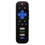 New Replacement Remote For Roku TV  ABS  Television English Suitable