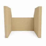 Morso Squirrel 1410 1430 1440 Vermiculite Firebrick Set Replaces 790934 790935