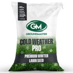 GroundMaster Cold Weather Grass Seed for Fast Growing Lawn in Colder UK Climates