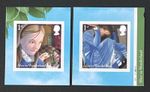 GB 2015 MNH ALICE IN WONDERLAND SG 3668 & 3669 SELF ADHESIVE BOOKLET STAMPS Cyl