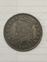1809 Capped Bust Half Dollar Sharp Strong Strike#B107