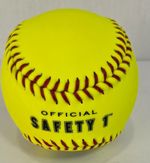 Baden - Safety 1 Softball - 12" Official Match Ball - Yellow Training Game Ball