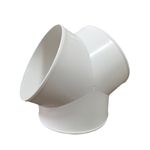 PVC Y Shape Ducting Splitter for Improved Ventilation System Performance