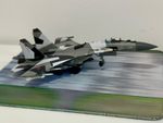 1/100 Russia Super Flanker Su-35 Sukoi Fighter Aircraft Diecast Metal Model