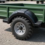 Arched Trailer Mudguard High Impact Mudguard Lightweight for 14-Inch Wheels