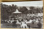 Postcard - The Bandstand, Roath Park, Cardiff, Wales - MJR 1930’s