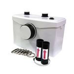 Macerator Pump 600w Heavy Duty 3 Inlets WC Sink & Shower