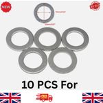 10X 14mm Oil Drain Plug Crush Washer Gaskets 94109-14000 For Honda Acura CR-V