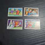 ZAMBIA 1972 SG 181-184 CHRISTMAS MNH
