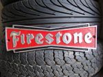 FIRESTONE sign oil PETROL Garage Sign heavy cast aluminium discontinued VAC032