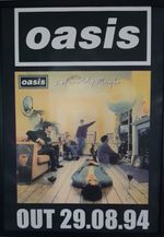 Oasis Definitely Maybe Repro Poster