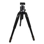 BASE Optics Heavy Duty Bowl Pan and Tilt Tripod  w/ Ball Head and Saddle Clam...