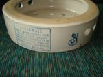 RED WING LABELED 3 GALLON KOVERWATE W/  BLUE  LABEL FACTORY ERROR PIECE
