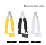 NEW 3IN 1 Guitar String Winder Cutters Bridge Pin Puller Peg Winder Multi Tool