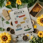 Personalised Kids Sunflower Seed Packets ECO Birthday Party Bag Filler