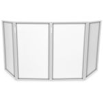 Vonyx DB2 Replacement DJ Screen Panel Set - High-Quality Lycra in White