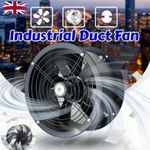 2pcs Cased Axial Fan Commercial Canopy Duct Extractor Air Blower Duct Fans Sale