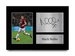 Mark Noble Signed West Ham Pre Printed Autograph Photo Memorabilia Gift