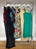 Vintage Dresses Jumpsuit x 6 Job Lot 80s 90s Summer Party Resale