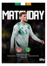 CANADA v IRELAND 5 June 2026 Friendly pre WC-2026 FAN 12 pg