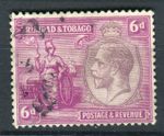 Trinidad & Tobago SG225 KGV 1922-28 6d purple & magenta used