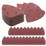40x Mixed Mouse Sanding Sheets For Black and Decker Palm Sander Pads Sandpaper