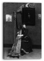 Canvas/Frames Kenyon Cox - The Harp Player (A Solo)