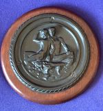 Ship's Solid Bronze Gun Cannon Tampion Cover - Royal Navy?
