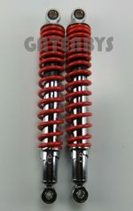 For HONDA CBF125 Twin 345mm Pin-Pin Shock Absorber Suspension Spring Shocker CBF
