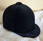 Champion Children’s Riding Hat Helmet Black Velvet 59cm (7 1/4)