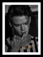 THOMAS BRODIE-SANGSTER AUTOGRAPHED SIGNED & FRAMED PHOTO PRINT