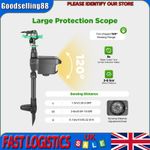Automatic Motion Sensor Animal Drive Repellent Deterrent Sprinkler Water Sprayer