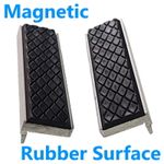 MAGNETIC VICE JAWS PAIR ENGINEERS BENCH VICE RUBBER GRIP SOFT PADS 4" 100mm
