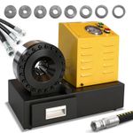 Portable Pipe Pressing Shrinking Machine 1/4 to 1" Pipe Crimper Hose Repair