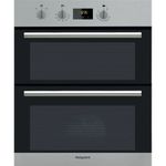 Hotpoint Class 2 Built-Under Electric Fan Double Oven - Stainless Steel