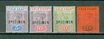 British Commonwealth stamps ( 1889y. Gold Cost. Victoria. MNH/MVLH)