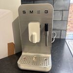SMEG BCC02WHMUK Super Automatic Bean-to-Cup Coffee Machine in White