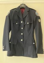 Metropolitan Toronto Police uniform jacket & trousers with patch/buttons 1980