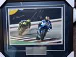Signed Framed Alex Rins Limited Edition Photo Of 2019 Austin Victory