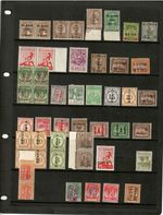 MALAYA JAPANESE OCCUPATION  OCCUPATION MNH-MH ODD TROPICAL GUM HIGH CV