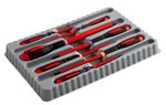 Bahco BE-9888S ERGO 7 Piece VDE Insulated Slotted & Pozi Screwdriver Set
