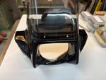 Vesps GTS Driver  screen. Tinted acrylic top and tech inner tray,