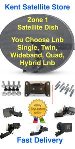 ZONE 1 SKY+HD, SKY Q, FREESAT DISH, SINGLE, TWIN, WIDEBAND, QUAD, HYBRID LNB🔥🔥