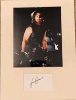 Kurt Russell as Snake Plissken 'Escape from N Y'  signed 16x12 piece AFTAL COA
