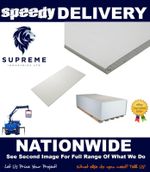 Plasterboard 6x3 (1800x900) 12.5mm Thickness Square Edge MULTIPLE QUANTITIES