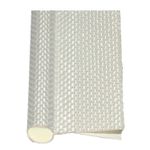 Awning Rail Piping White 6mm Double Flap + Solid PVC Core Keder