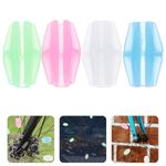 36Pcs Reusable Bike Spoke Beads Assorted Color Clip on Bike Decorations