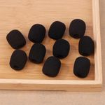 Headset Microphone Sponge For Motorcycle Intercom Helmet Bluetooth 10PCS